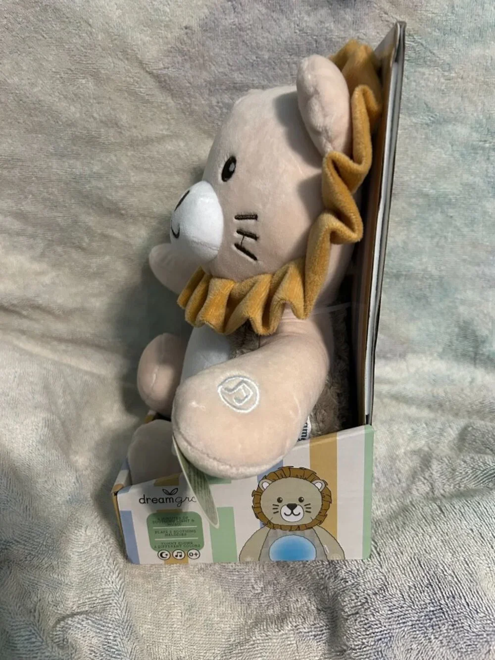 DreamGro Light & Lullaby Soother LuLu Lion NWT